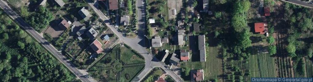 Zdjęcie satelitarne Zielona ul.