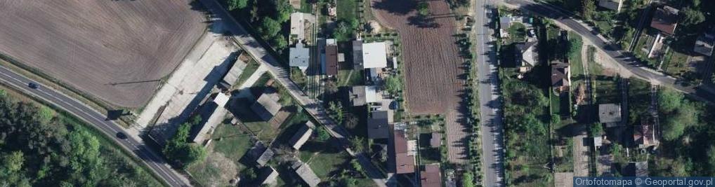 Zdjęcie satelitarne Zielona ul.