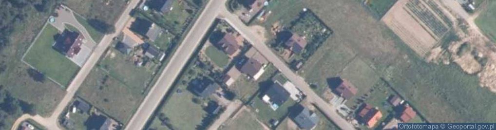 Zdjęcie satelitarne Zielona ul.