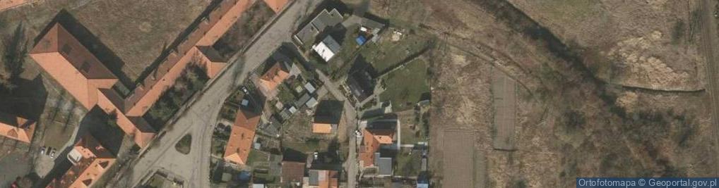 Zdjęcie satelitarne Zielona ul.