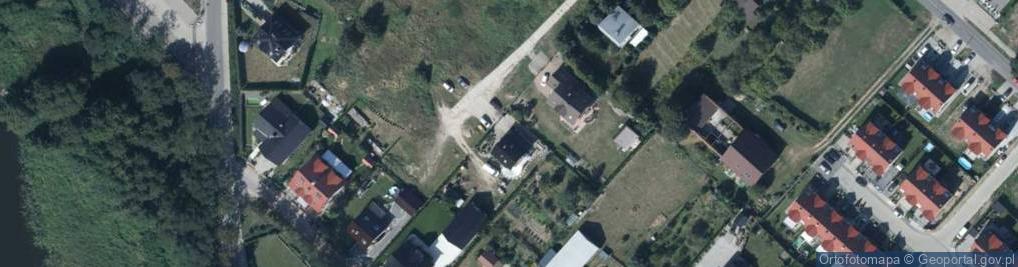 Zdjęcie satelitarne Zielona ul.