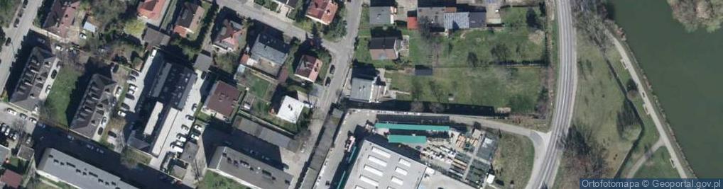 Zdjęcie satelitarne Zielona ul.