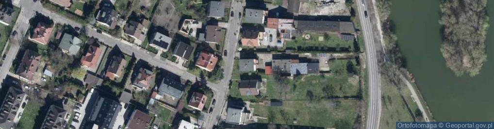 Zdjęcie satelitarne Zielona ul.