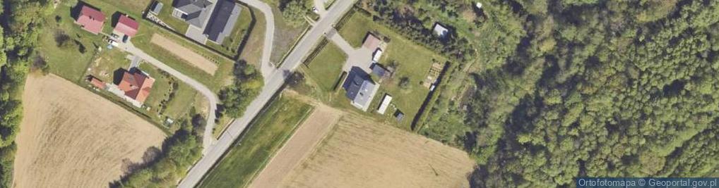 Zdjęcie satelitarne Zielona ul.