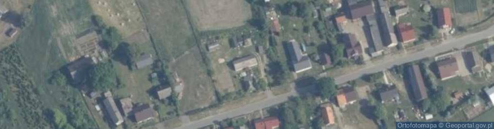 Zdjęcie satelitarne Zielona ul.