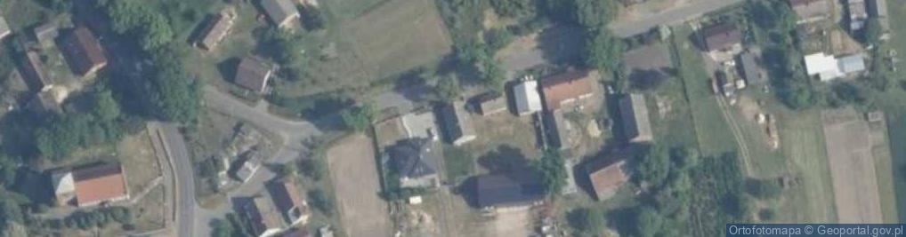 Zdjęcie satelitarne Zielona ul.