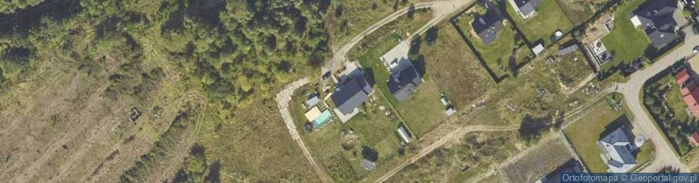 Zdjęcie satelitarne Zielone Wzgórze ul.