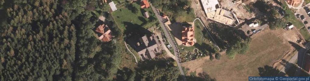 Zdjęcie satelitarne Zielona ul.
