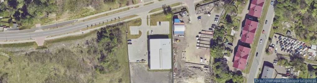 Zdjęcie satelitarne Zielona ul.