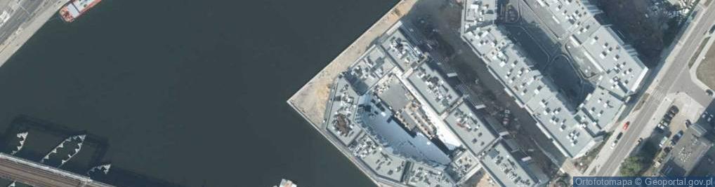 Zdjęcie satelitarne Zielonego Mostu ul.