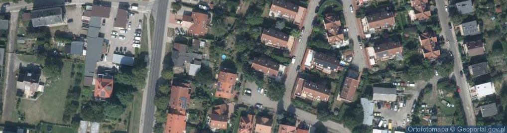 Zdjęcie satelitarne Zielona ul.