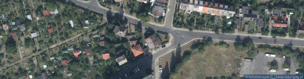Zdjęcie satelitarne Zielona ul.