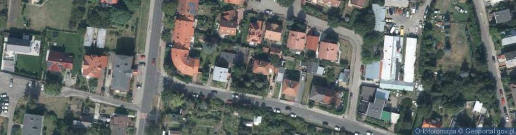 Zdjęcie satelitarne Zielona ul.