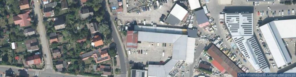Zdjęcie satelitarne Zielonogórska ul.