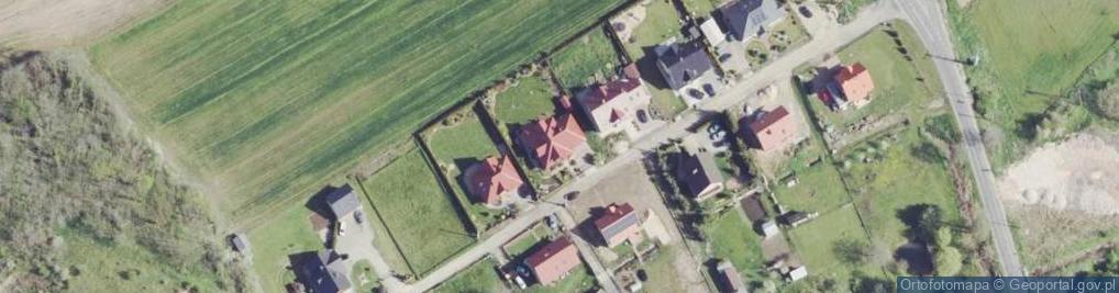 Zdjęcie satelitarne Zielone Wzgórze ul.