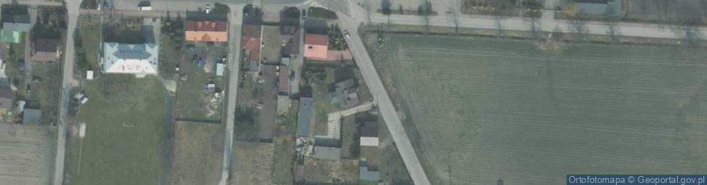 Zdjęcie satelitarne Zielona ul.