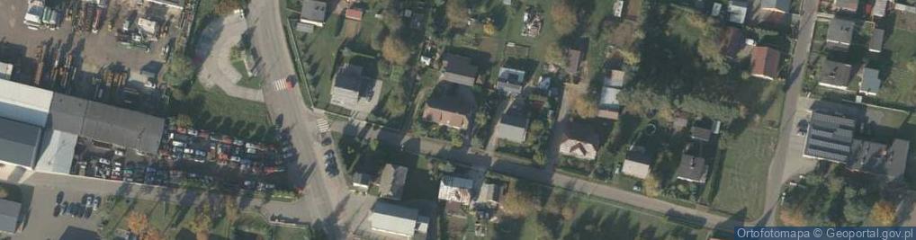 Zdjęcie satelitarne Zielona ul.