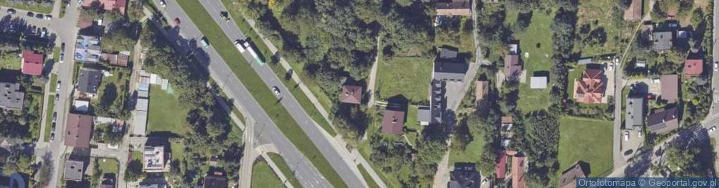 Zdjęcie satelitarne Zielona ul.