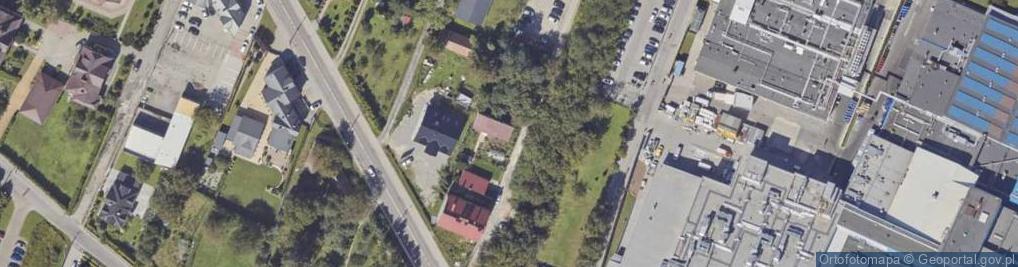 Zdjęcie satelitarne Ziołowa ul.