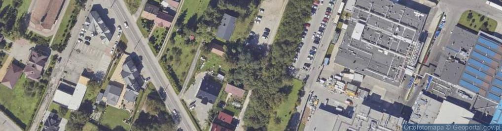 Zdjęcie satelitarne Ziołowa ul.