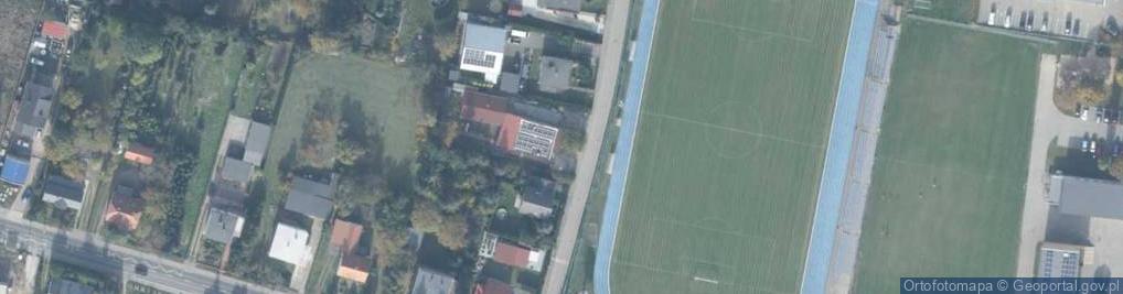 Zdjęcie satelitarne Zielona ul.