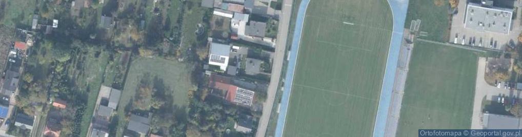 Zdjęcie satelitarne Zielona ul.