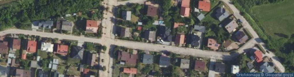 Zdjęcie satelitarne Zielona ul.
