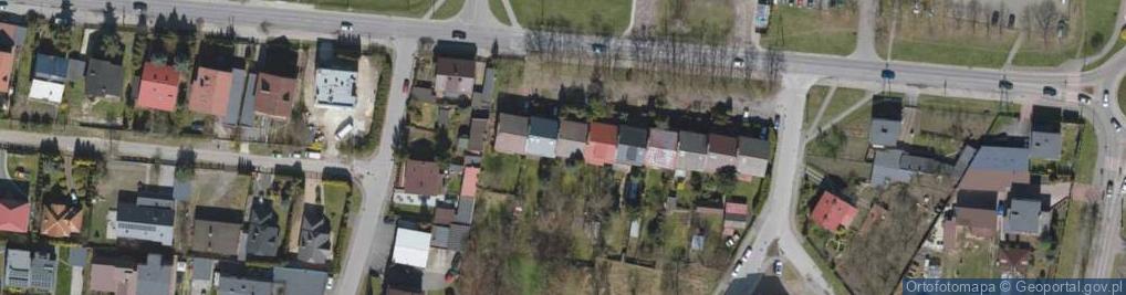 Zdjęcie satelitarne Zielona ul.