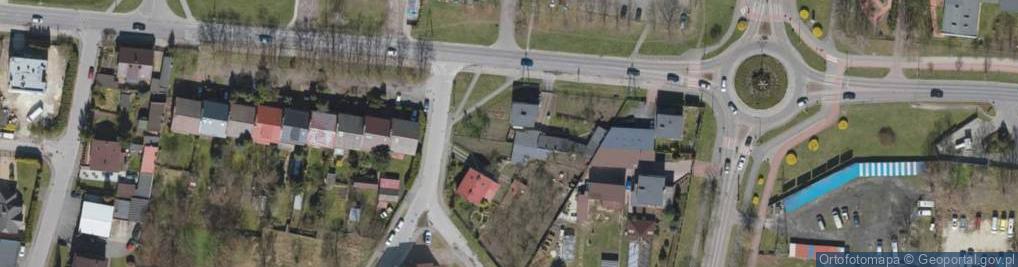 Zdjęcie satelitarne Zielona ul.