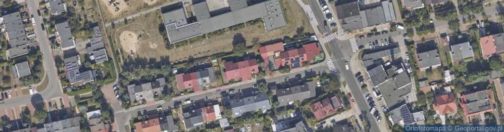 Zdjęcie satelitarne Zielna ul.
