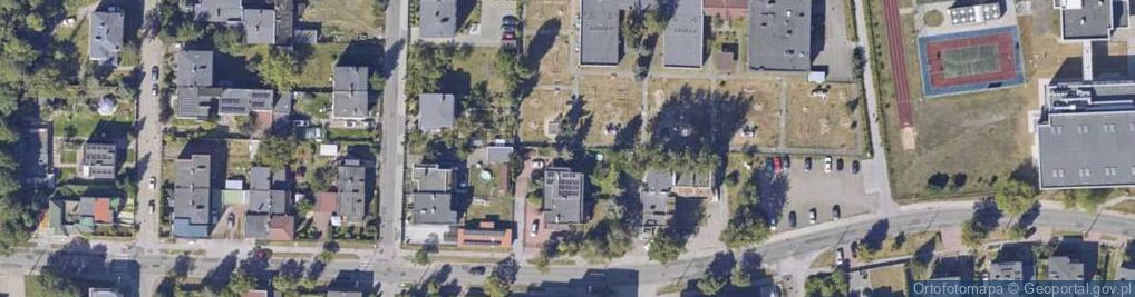 Zdjęcie satelitarne Zielona ul.