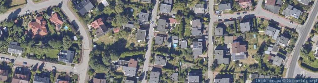 Zdjęcie satelitarne Zielona ul.