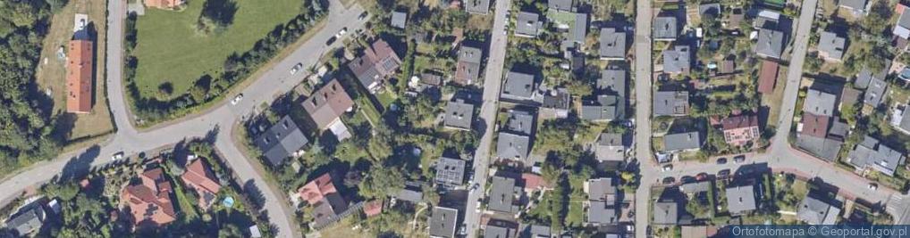 Zdjęcie satelitarne Zielona ul.