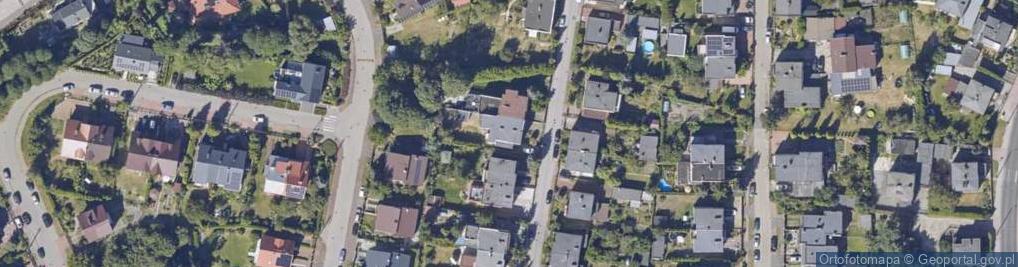 Zdjęcie satelitarne Zielona ul.