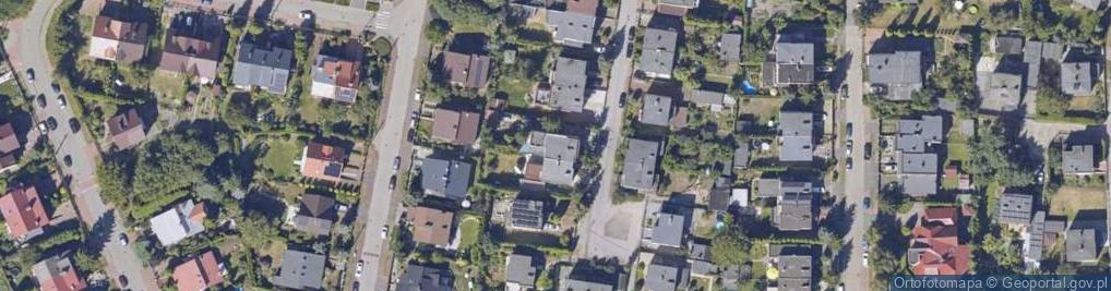 Zdjęcie satelitarne Zielona ul.