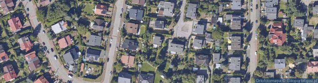 Zdjęcie satelitarne Zielona ul.