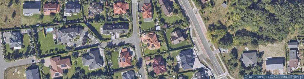 Zdjęcie satelitarne Zimorodka ul.