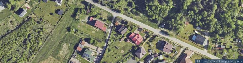 Zdjęcie satelitarne Zielona ul.