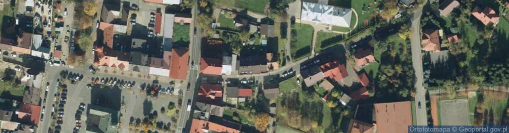 Zdjęcie satelitarne Zielona ul.