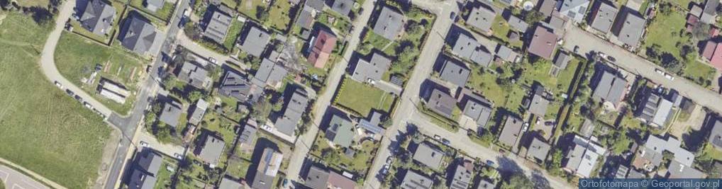 Zdjęcie satelitarne Zielona ul.