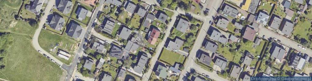 Zdjęcie satelitarne Zielona ul.