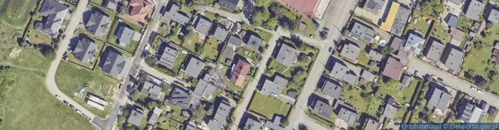 Zdjęcie satelitarne Zielona ul.