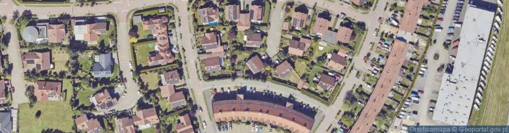 Zdjęcie satelitarne Ziemiańska ul.