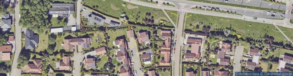 Zdjęcie satelitarne Ziemiańska ul.