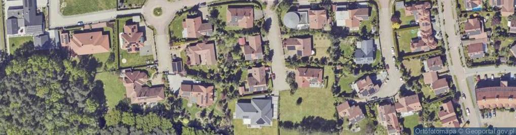 Zdjęcie satelitarne Ziemiańska ul.