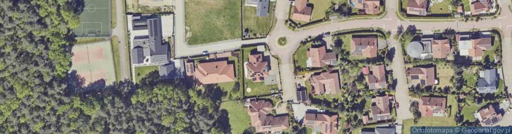 Zdjęcie satelitarne Ziemiańska ul.