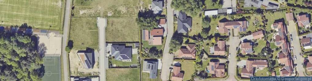Zdjęcie satelitarne Ziemiańska ul.