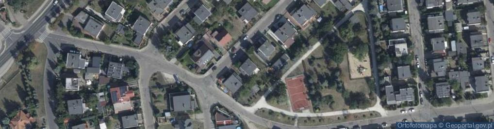 Zdjęcie satelitarne Zielona ul.
