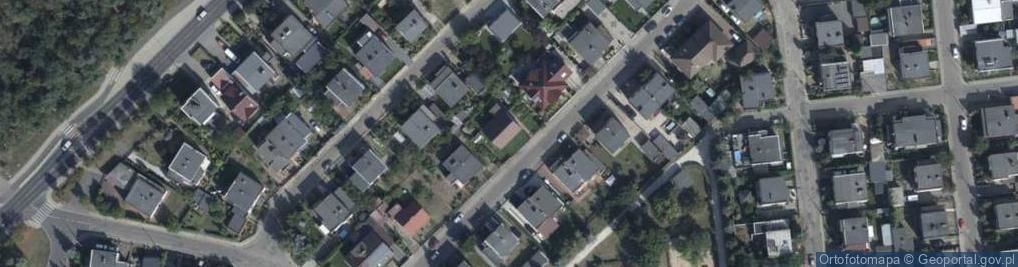 Zdjęcie satelitarne Zielona ul.