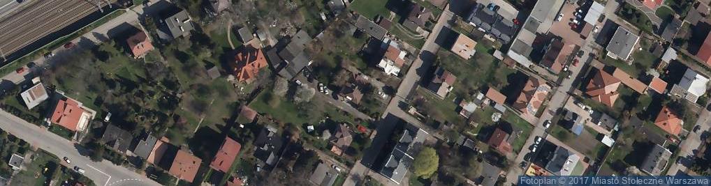 Zdjęcie satelitarne Zielonogórska ul.